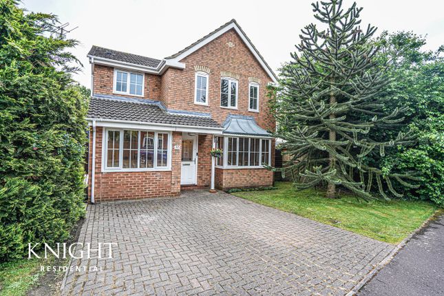 Thumbnail Detached house for sale in Asquith Drive, Highwoods, Colchester