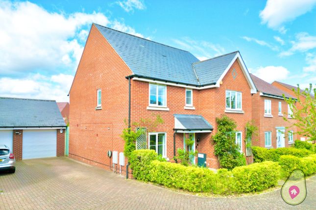 Thumbnail Detached house for sale in Grazeley Road, Three Mile Cross, Reading