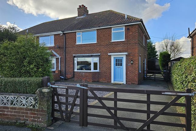 Thumbnail Semi-detached house for sale in Roberts Close, Ragnall, Newark