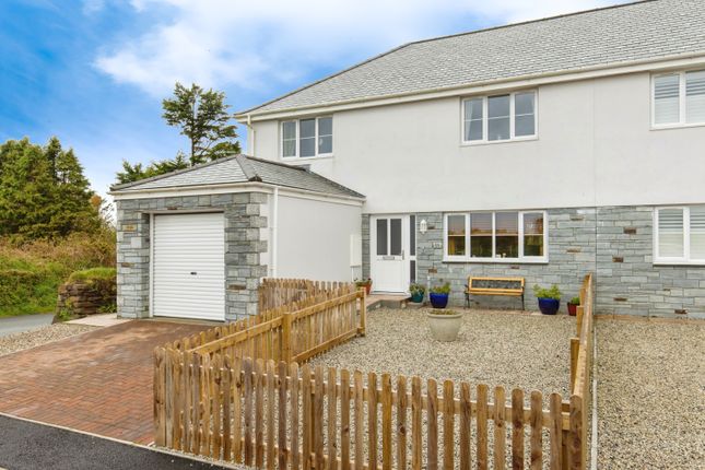 Semi-detached house for sale in Todda Close, Bolventor, Launceston, Cornwall