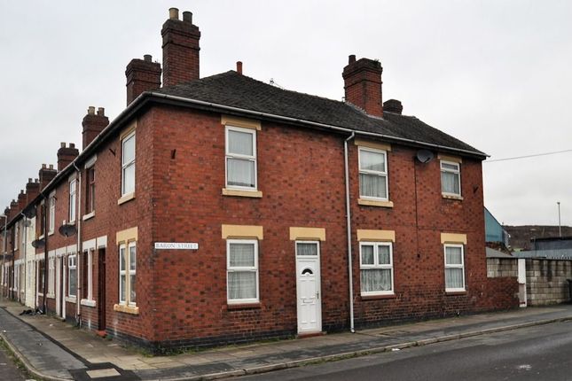 Thumbnail End terrace house to rent in Baron Street, Fenton, Stoke-On-Trent