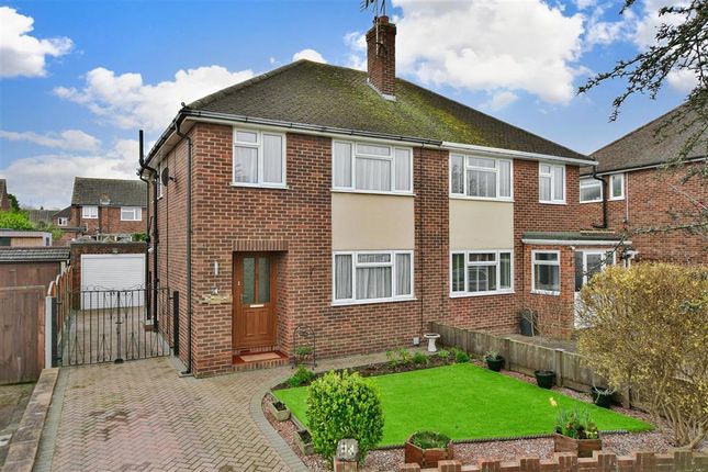 Thumbnail Semi-detached house for sale in Chalky Bank Road, Rainham, Gillingham, Kent