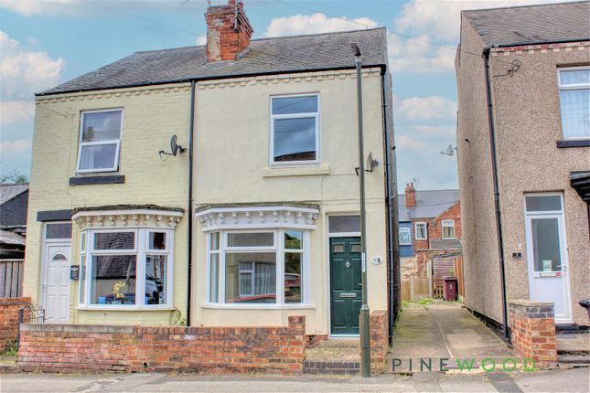Semi-detached house for sale in Queen Street, Creswell, Worksop