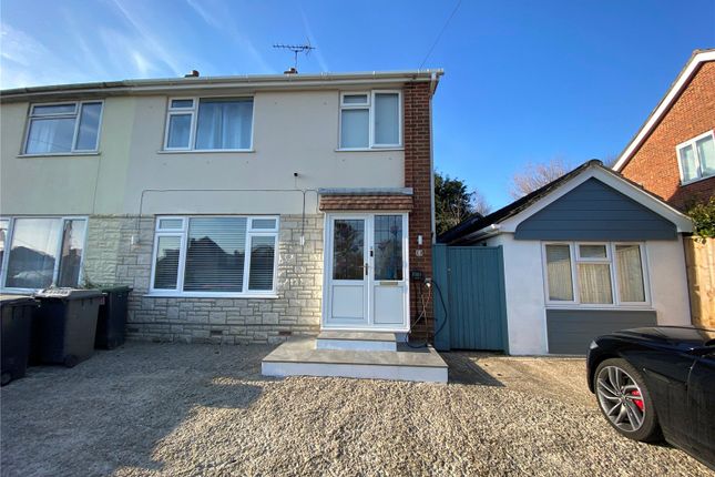 Thumbnail Semi-detached house for sale in Hogue Avenue, Northbourne, Bournemouth, Dorset