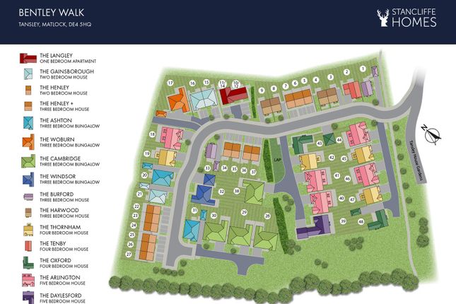 Detached house for sale in The Arlington, Plot 18, Bentley Walk, Tansley, Matlock