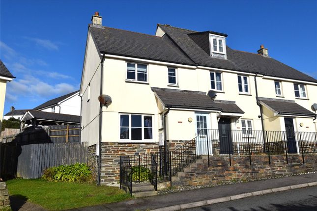 Thumbnail End terrace house for sale in Carwollen Road, St Austell