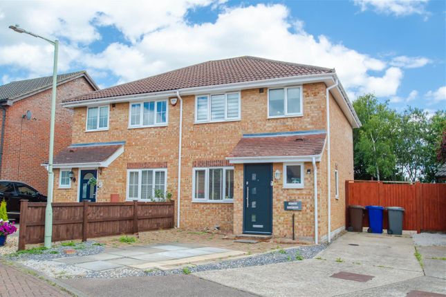 Thumbnail Semi-detached house for sale in Stockley Close, Haverhill