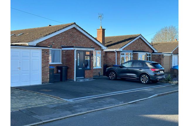 Thumbnail Detached bungalow for sale in Middlefield Close, Hinckley