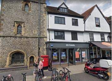 Retail premises to let in Market Place, St. Albans