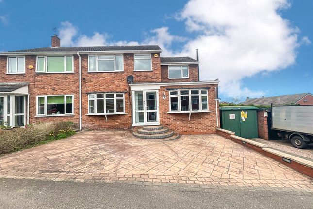 Semi-detached house for sale in St. Davids Road, Clifton Campville, Tamworth, Staffordshire