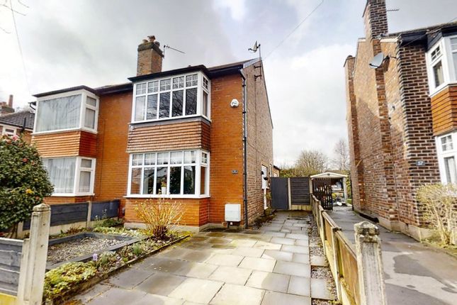 Thumbnail Semi-detached house for sale in Trevor Road, Urmston, Manchester