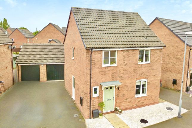 Thumbnail Detached house for sale in Slate Drive, Burbage, Hinckley, Leicestershire