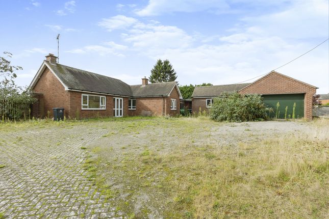 Detached bungalow for sale in Station Road, Broughton Astley, Leicester