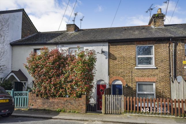 Thumbnail Terraced house for sale in Church Road, Epsom, Surrey.