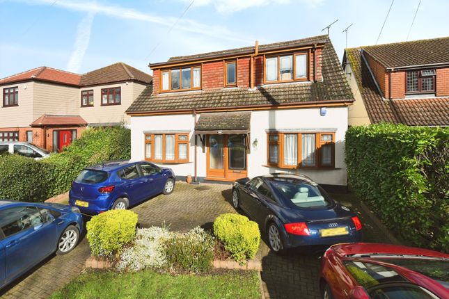 Thumbnail Detached house for sale in Ongar Road, Pilgrims Hatch, Brentwood, Essex