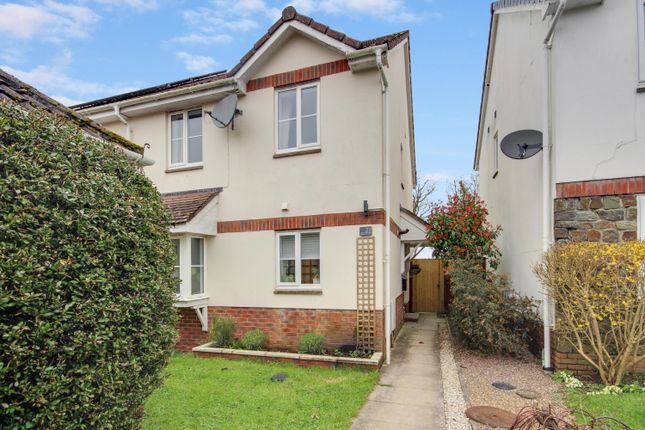 Semi-detached house for sale in Barton Meadow Road, High Bickington, Umberleigh, Devon