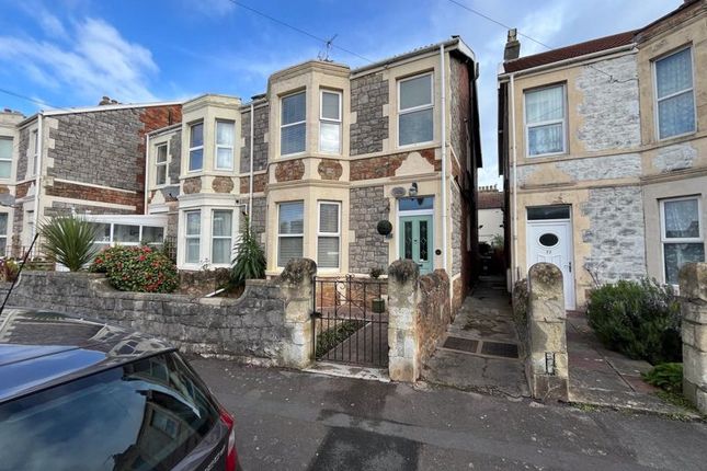 Thumbnail Semi-detached house for sale in Churchill Road, Weston-Super-Mare