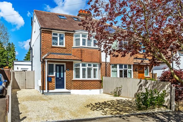 Thumbnail Semi-detached house for sale in Fairfield Drive, Dorking, Surrey