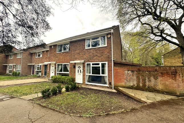 Thumbnail End terrace house to rent in Sandpiper Road, Lordswood, Southampton