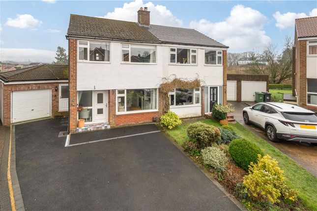 Thumbnail Semi-detached house for sale in Silverdale Crescent, Guiseley, Leeds, West Yorkshire