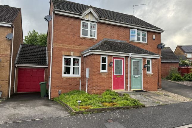 Thumbnail Semi-detached house for sale in Impey Close, Thorpe Astley, Braunstone, Leicester