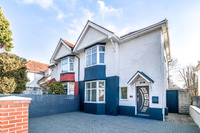 Thumbnail Semi-detached house for sale in Parc Wern Road, Sketty, Swansea