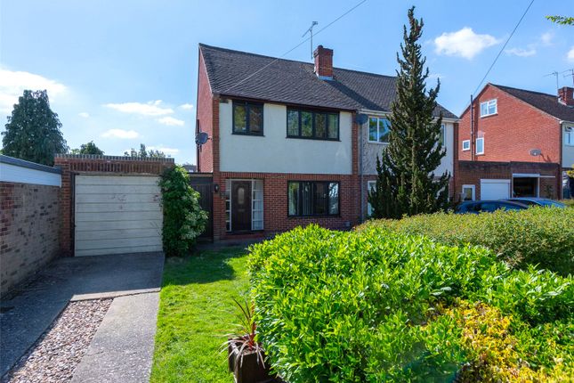 Semi-detached house for sale in Drake Avenue, Mytchett, Camberley, Surrey