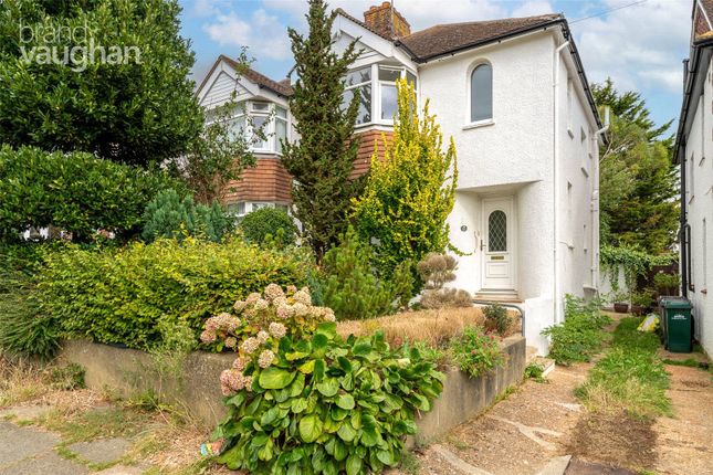 Thumbnail Semi-detached house to rent in Poplar Avenue, Hove, East Sussex