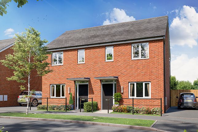 Thumbnail Semi-detached house for sale in "The Kemble" at Anemone Avenue, Stafford