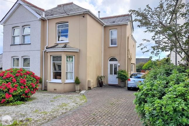 Thumbnail Semi-detached house for sale in Poltair Avenue, St. Austell