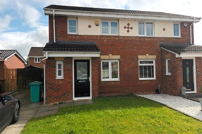 Thumbnail Semi-detached house to rent in Berryhill Crescent, Netherton, Wishaw