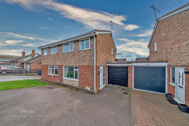Semi-detached house for sale in Marconi Place, Hednesford, Cannock