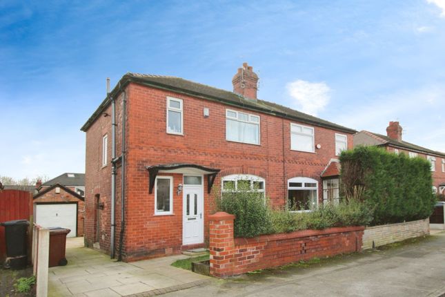 Thumbnail Semi-detached house for sale in Beresford Crescent, Stockport, Greater Manchester