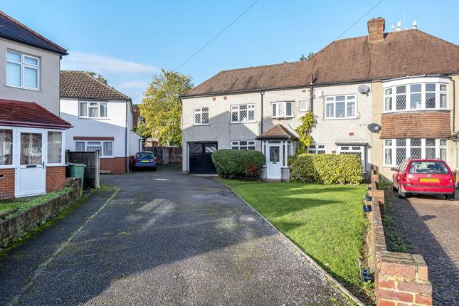 Thumbnail Semi-detached house for sale in Priory Crescent, North Cheam, Sutton