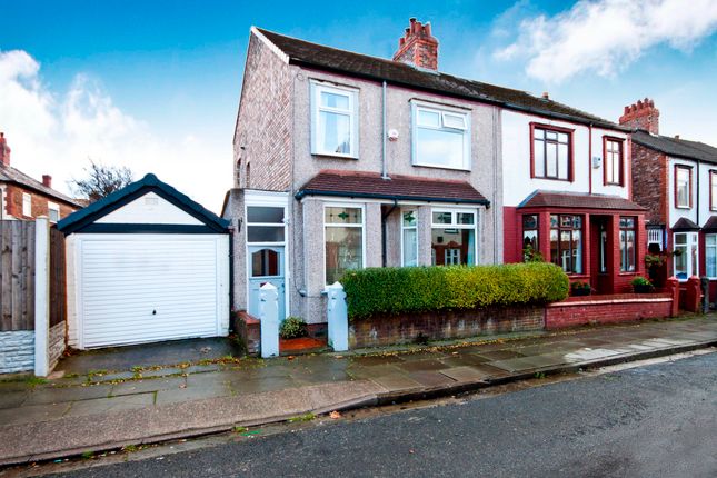 Thumbnail Semi-detached house for sale in Harthill Avenue, Mossley Hill, Liverpool