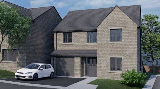 Thumbnail Detached house for sale in Plot 13 The Hassop Hollyfield View, 15 Field View Drive, Huddersfield, West Yorkshire