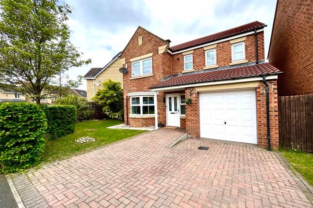 4 bed detached house for sale in Meadow Vale, Shiremoor, Newcastle Upon Tyne NE27