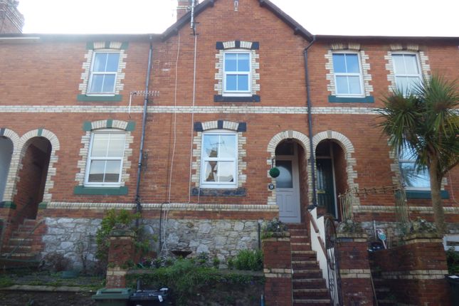 Thumbnail Terraced house to rent in Spencer Road, Newton Abbot