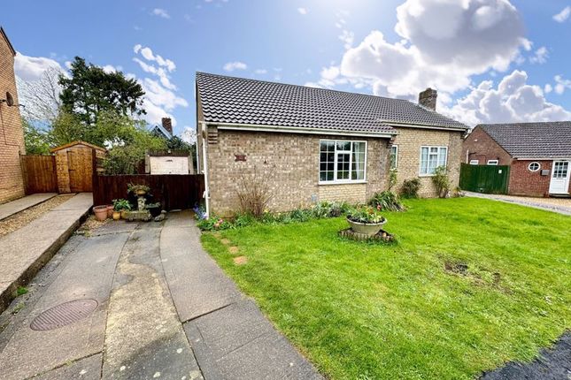 Semi-detached bungalow for sale in Turnor Close, Colsterworth, Grantham