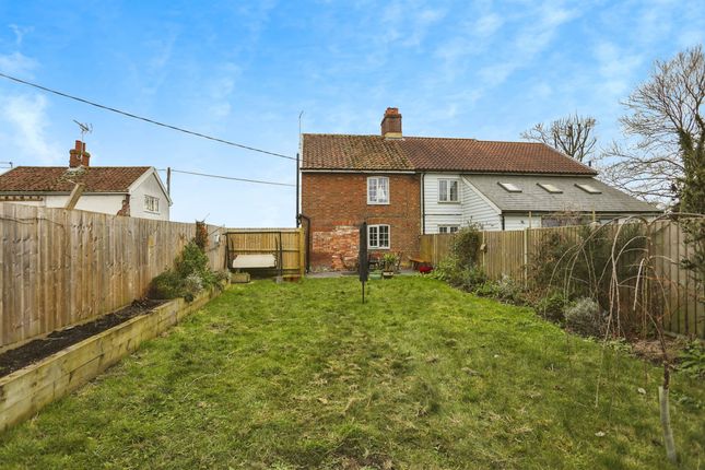 Semi-detached house for sale in Mill Road, Badingham, Woodbridge