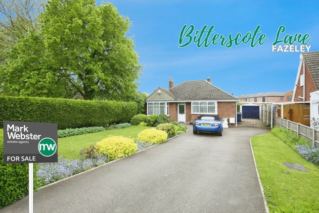 Detached bungalow for sale in Bitterscote Lane, Tamworth