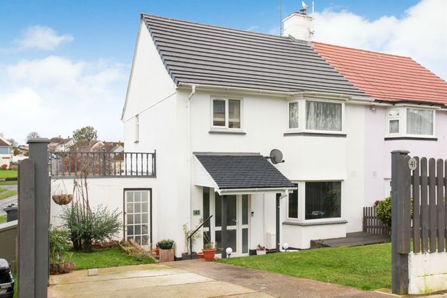 Thumbnail Semi-detached house for sale in Stanbury Road, Shiphay, Torquay