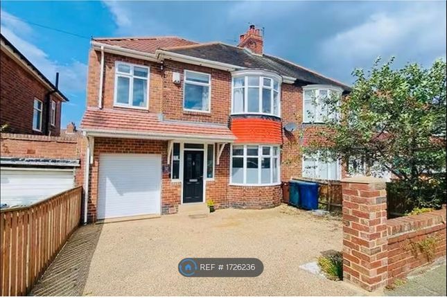 Thumbnail Semi-detached house to rent in Stocksfield Avenue, Newcastle Upon Tyne