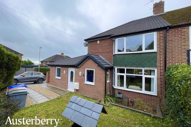 Semi-detached house for sale in Fernlea Grove, Longton, Stoke-On-Trent