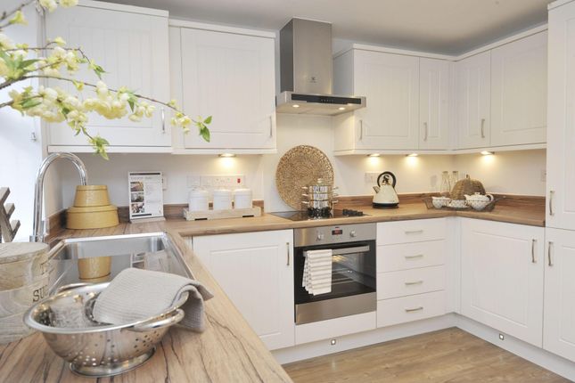 Terraced house for sale in "The Kennett" at Garrison Meadows, Donnington, Newbury