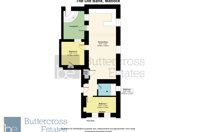Flat 2, The Old Bank, 8 Snitterton Road, Matlock photo 3