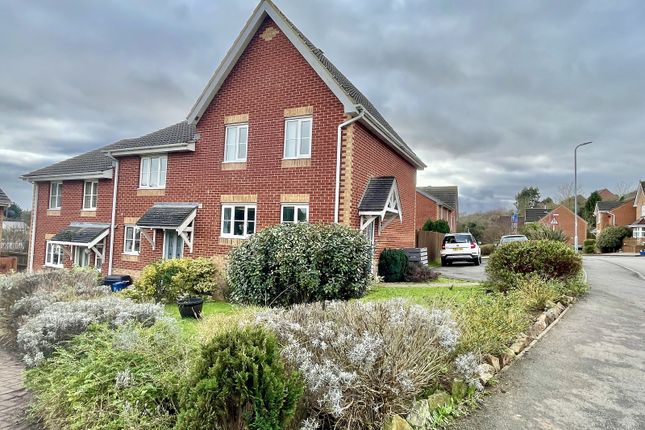 Thumbnail End terrace house for sale in Rockfield Grove, Undy, Caldicot, Mon.