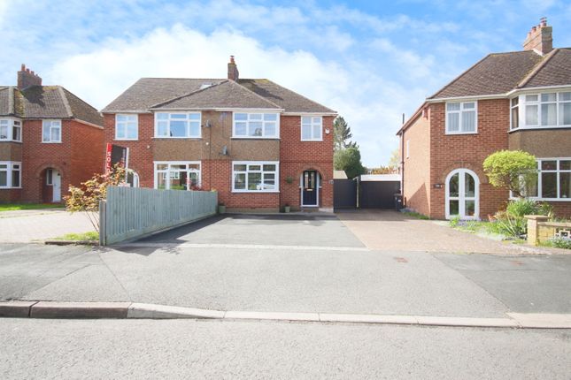 Thumbnail Semi-detached house for sale in St. Catherines Crescent, Whitnash, Leamington Spa