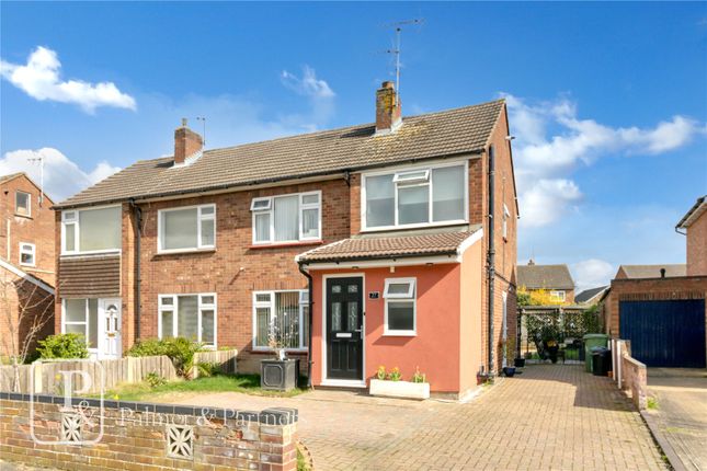 Thumbnail Semi-detached house for sale in Worthington Way, Prettygate, Colchester, Essex