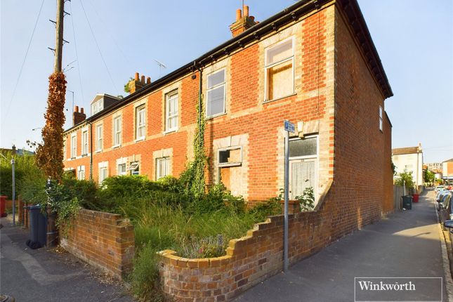 Thumbnail End terrace house for sale in The Grove, Reading, Berkshire